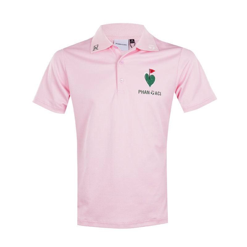 TAYLORMADE x PHANTACi Men's Polo (Pink)