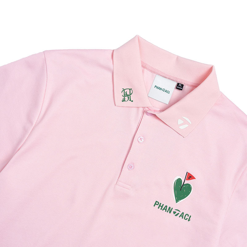 TAYLORMADE x PHANTACi Men's Polo (Pink)