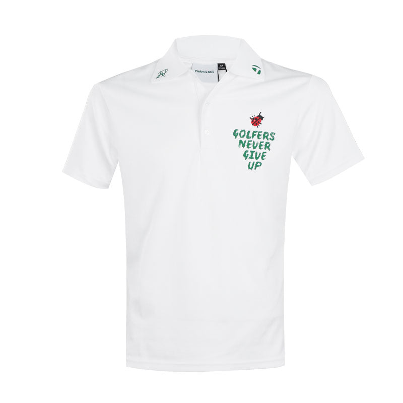 TAYLORMADE x PHANTACi II Men's Polo (White)