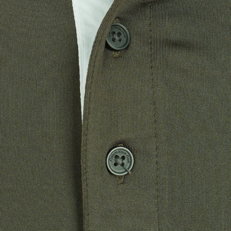 CALVIN KLEIN Robertson Men's Polo (Olive Green)