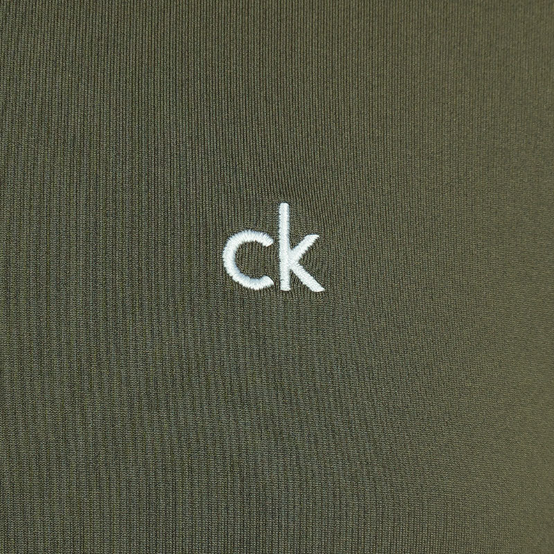 CALVIN KLEIN Robertson Men's Polo (Olive Green)