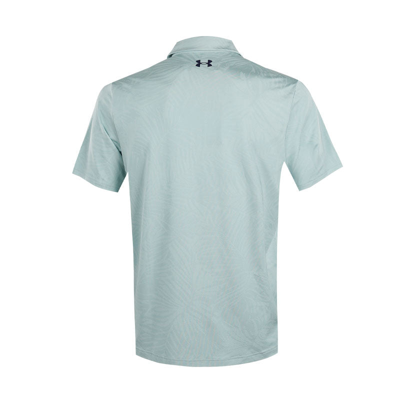 UNDER ARMOUR Playoff Jacquard Men's Polo (Enamel Blue)