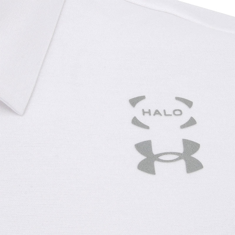 UNDER ARMOUR Halo Bonded Men's Polo (White)