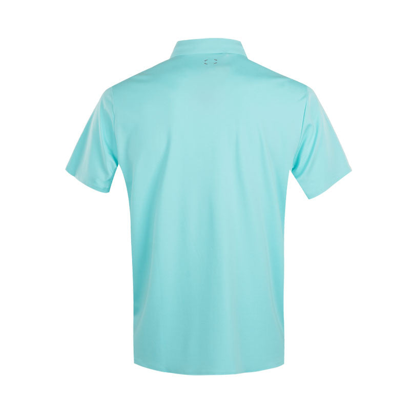 UNDER ARMOUR Halo Bonded Men's Polo (Neo Turquoise)