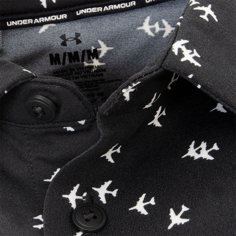 UNDER ARMOUR ArmourDry Golf Trip Men's Polo (Black)