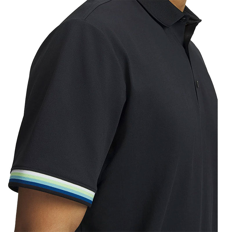 UNDER ARMOUR ArmourDry Golf Trip Pique Men's Polo (Black)