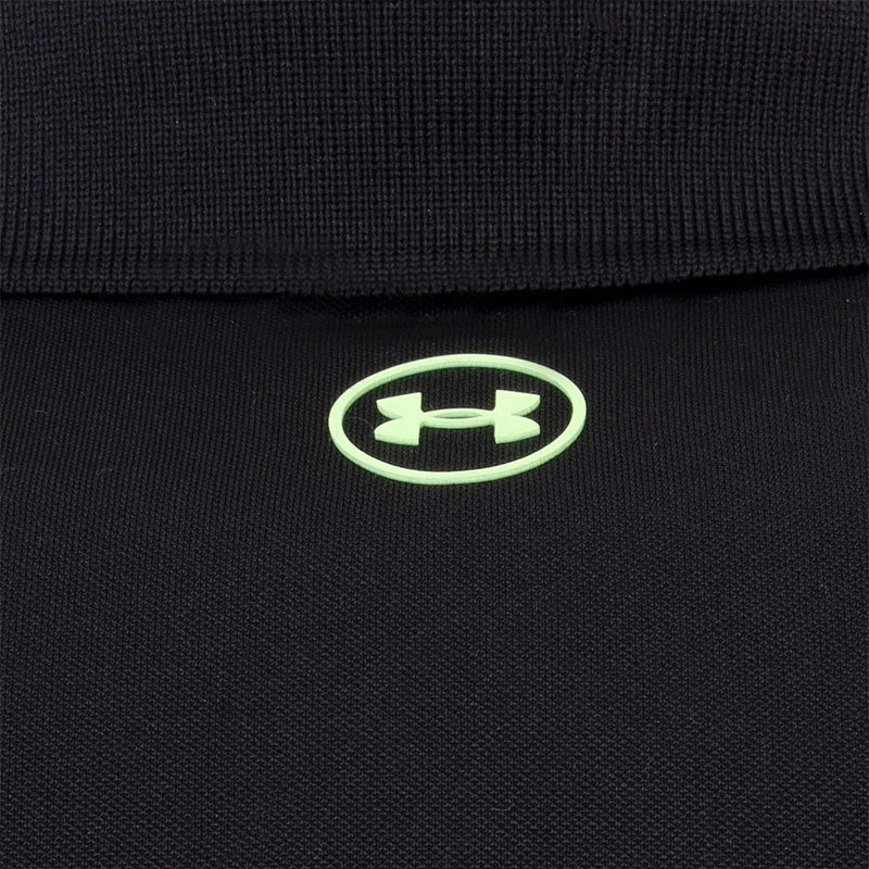 UNDER ARMOUR ArmourDry Golf Trip Pique Men's Polo (Black)