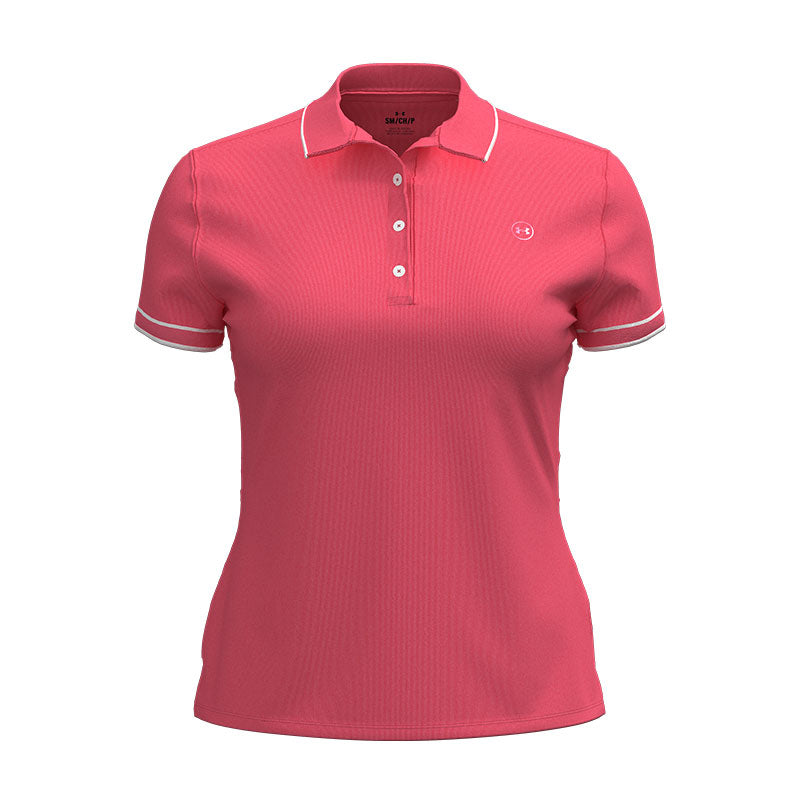 UNDER ARMOUR Drive Chill Women's Polo (Pink)