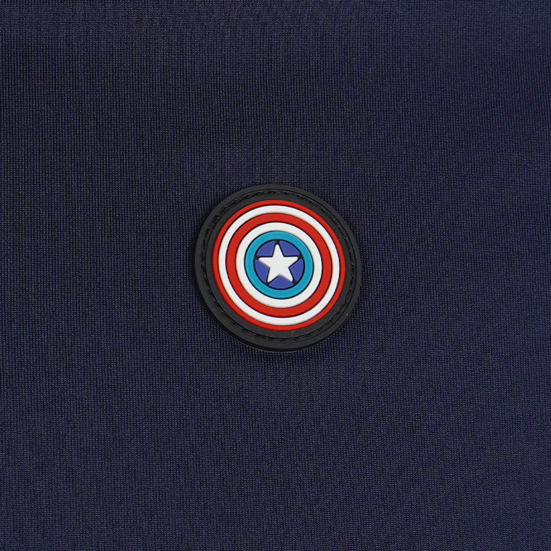 DISNEY Captain America Mesh Men's Polo (Dark Navy)