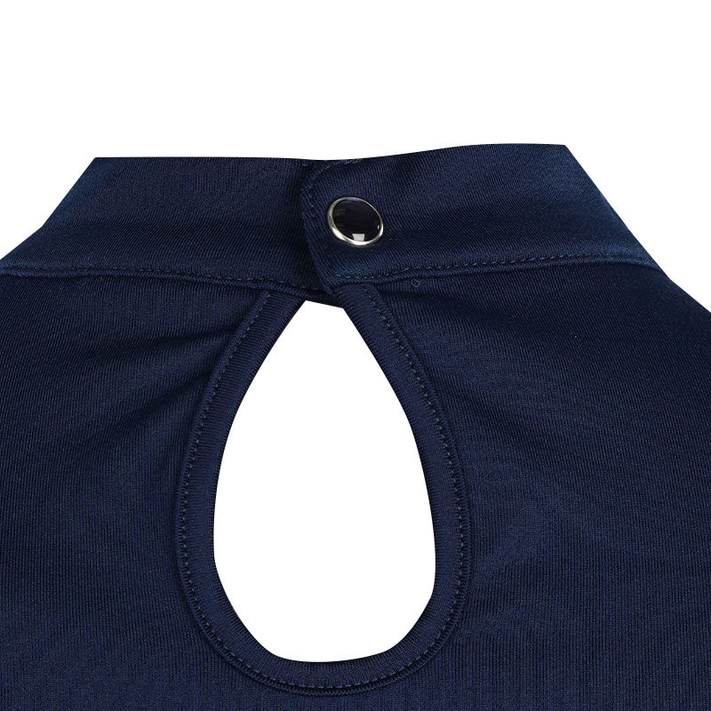 FOOTJOY Keyhole Women's Mock Neck Tank Top (Navy)