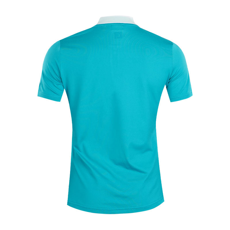 FOOTJOY Blade Collar Zip Women's Polo (Blue)