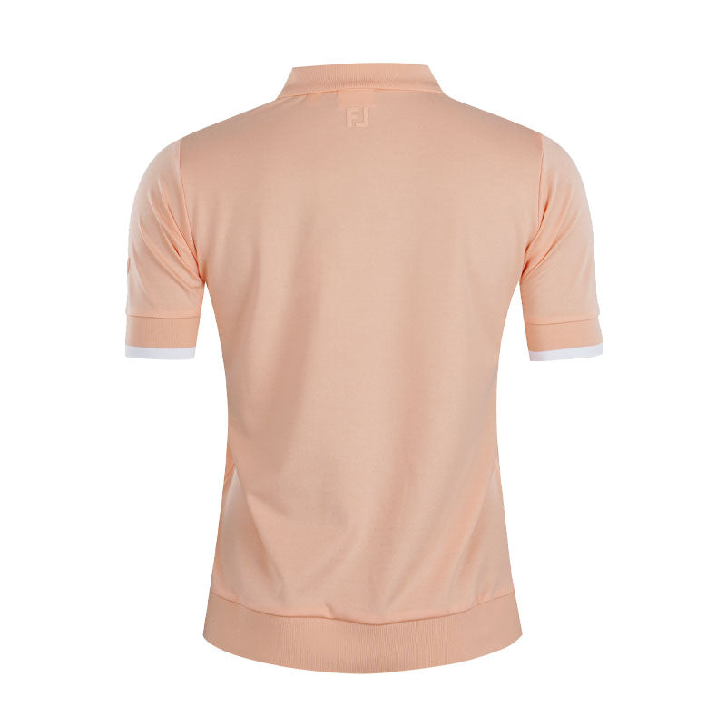 FOOTJOY Knit Women's Polo (Peach)