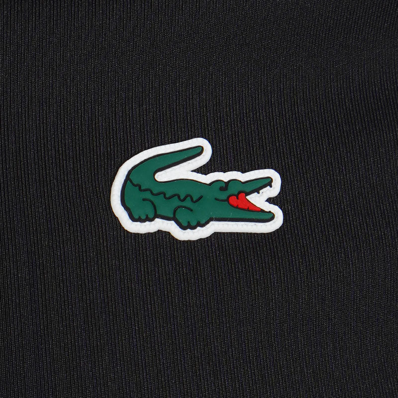 LACOSTE Regular Fit UV Protect Men's Polo (Black)