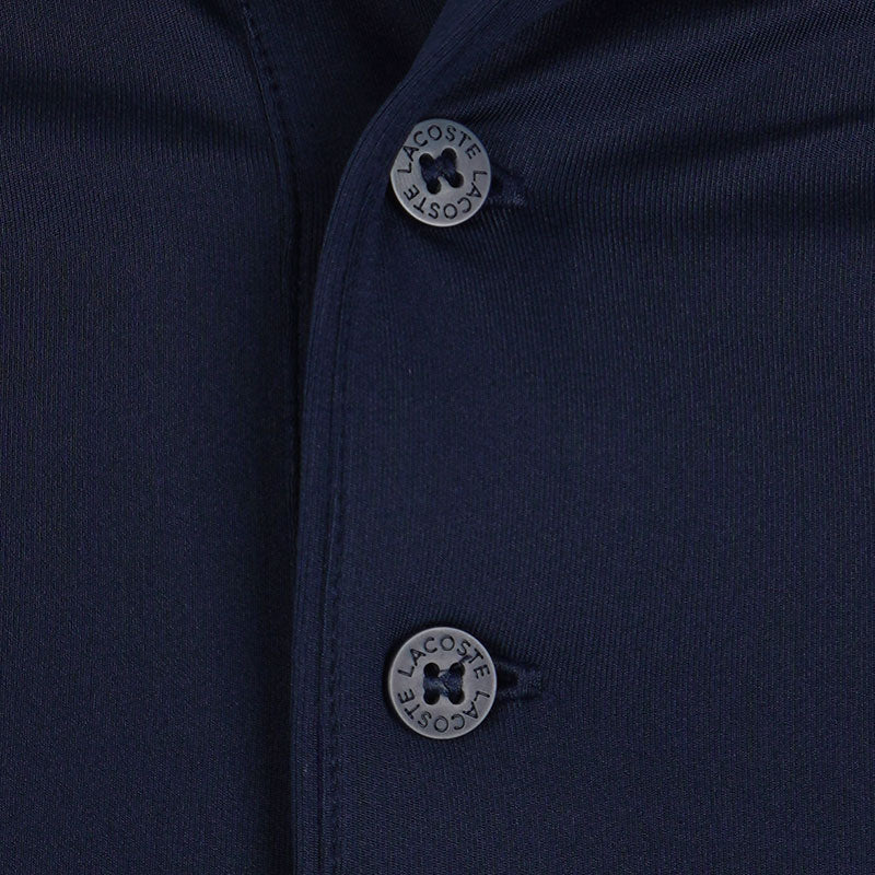 LACOSTE Regular Fit UV Protect Men's Polo (Navy)