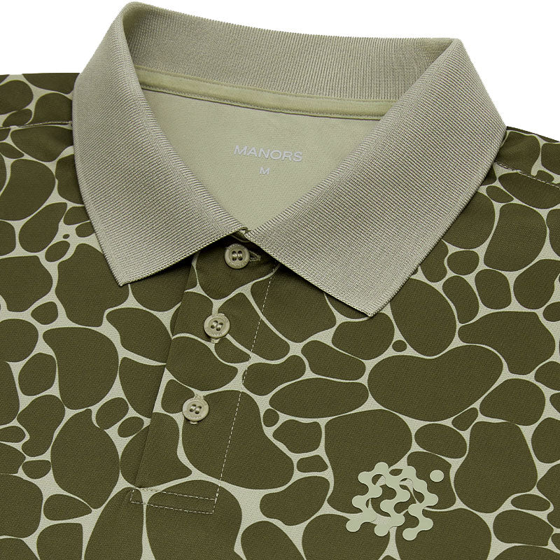 MANORS Pebble Course Men's Polo (Dune)