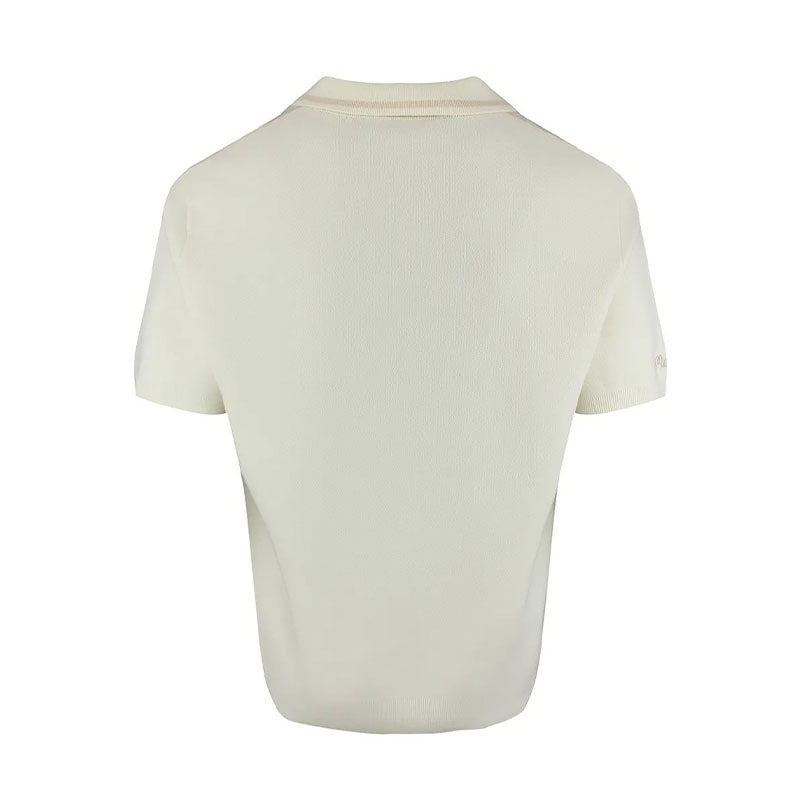 MALBON GOLF Habana Men's Polo (Cream)