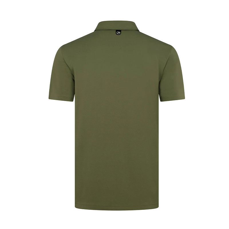 MALBON GOLF Fairway Men's Polo (Olive)
