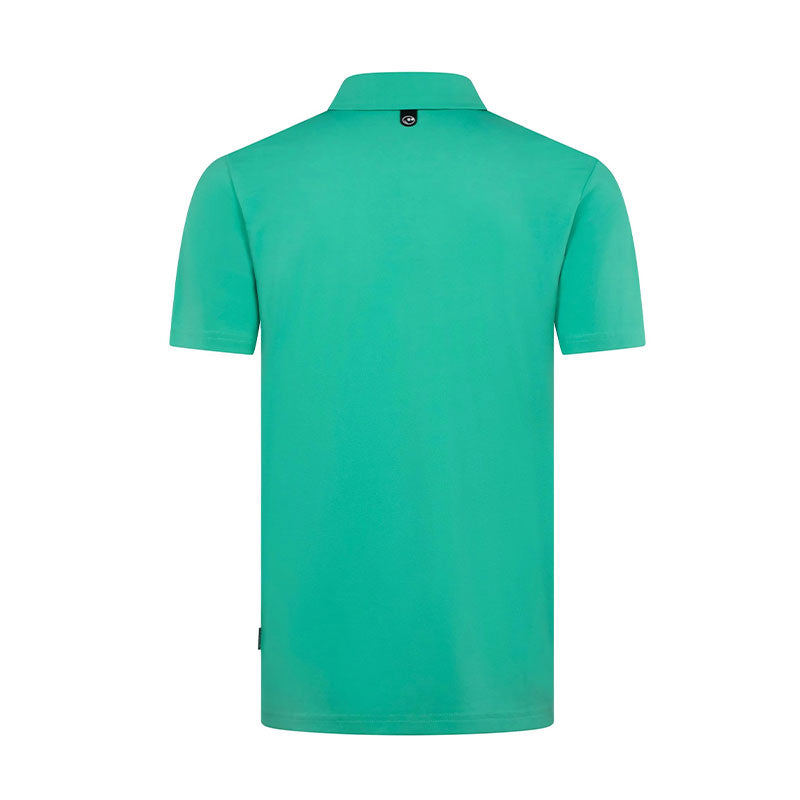 MALBON GOLF Fairway Men's Polo (Marine Green)