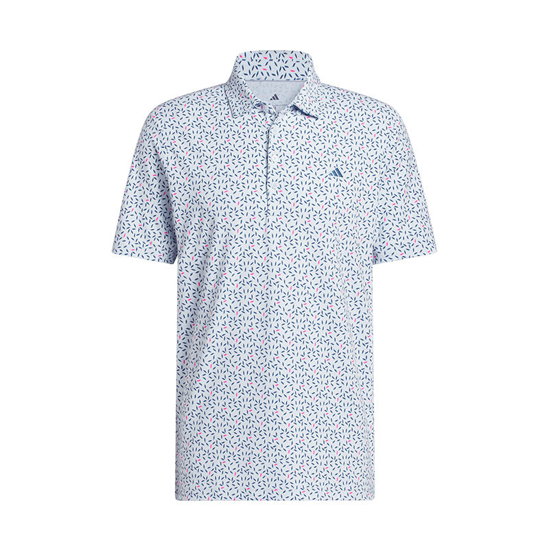 ADIDAS Ultimate365+ Soft Print Men's Polo (Sky)