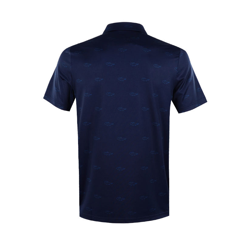 LACOSTE Regular Fit UV Men's Polo (Navy)