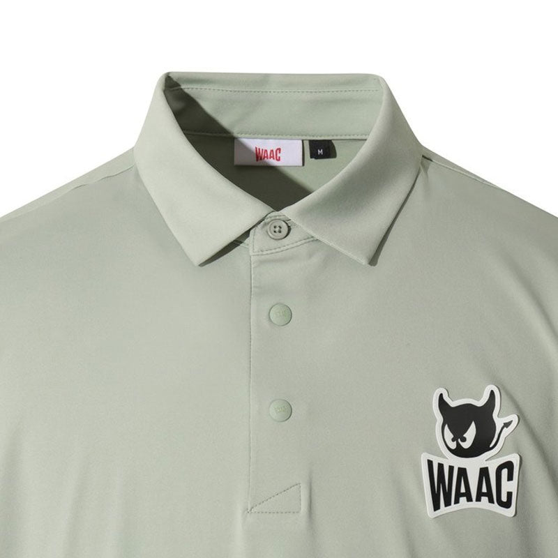 WAAC Player's Edition Emblem Basic Men's Polo (Green)