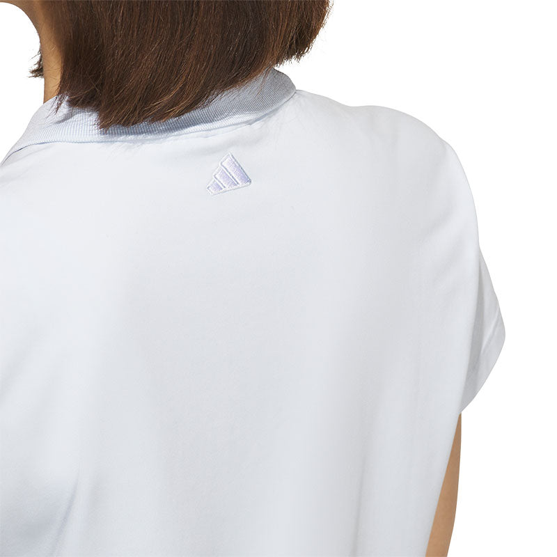 ADIDAS Utlimate365+ Butterspun Loose Women's Polo (Sky)