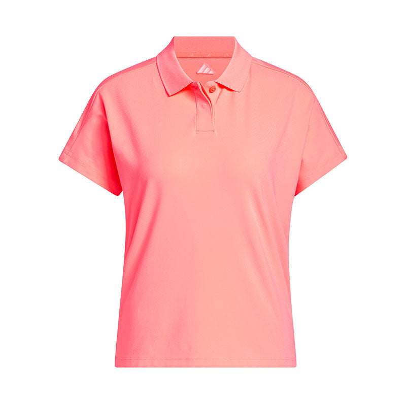 ADIDAS Utlimate365+ Butterspun Loose Women's Polo (Turbo)