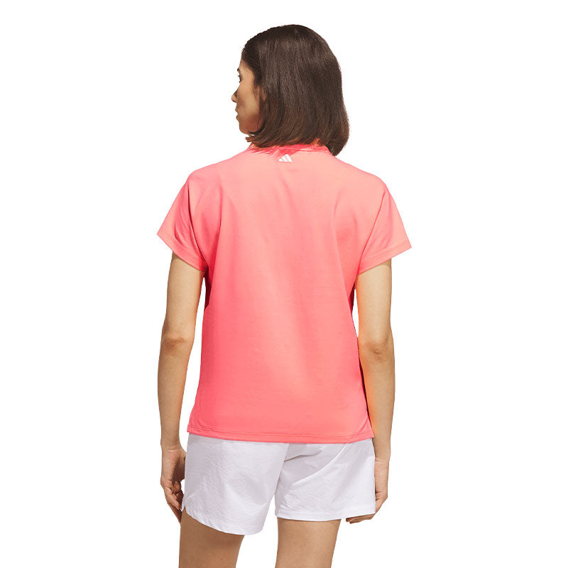 ADIDAS Utlimate365+ Butterspun Loose Women's Polo (Turbo)
