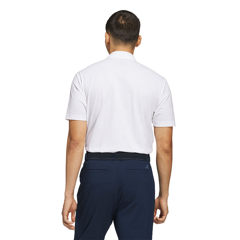 ADIDAS Ultimate365 Tour Twistknit Men's Polo (White)