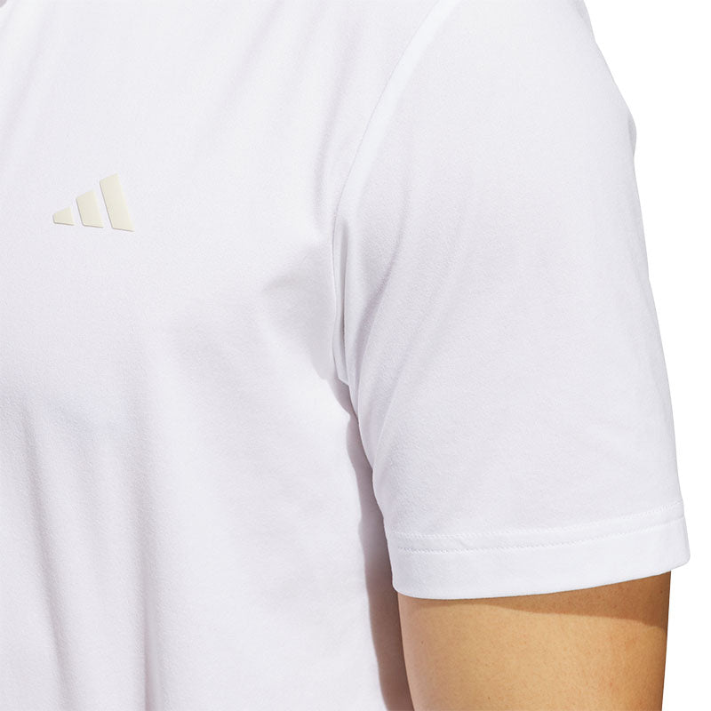 ADIDAS Ultimate365 Tour Twistknit Men's Polo (White)