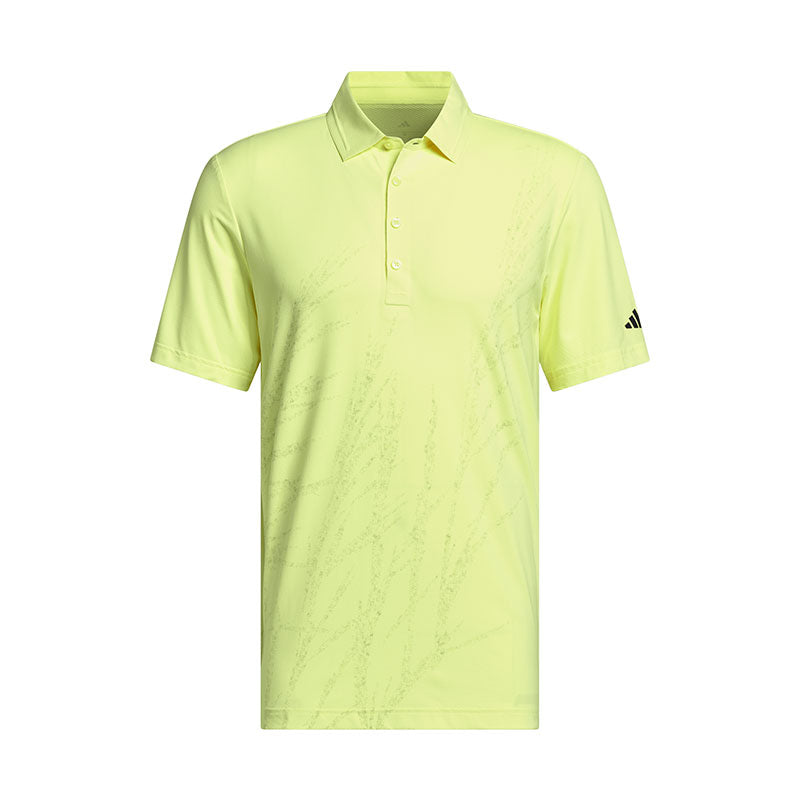 ADIDAS Ultimate365 Tour Cool Feeling  Fescue Men's Polo (Lemon)