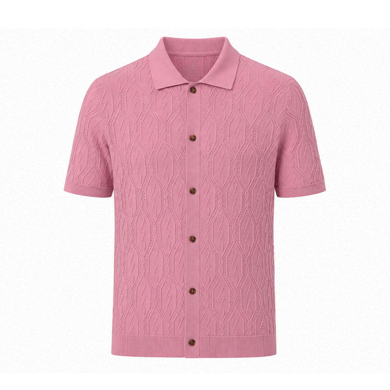 NIKE Jordan Sport Button-Down Men's Polo (Pink)