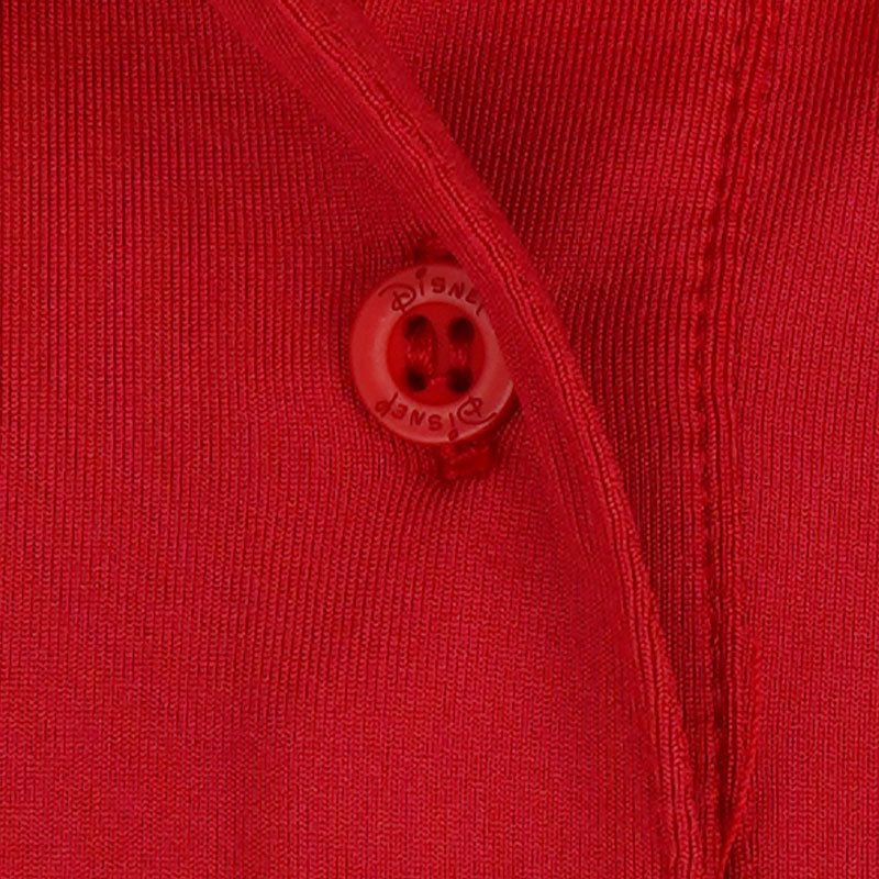 DISNEY Mickey & Friends Shoulder Block Girl's Polo (Red)