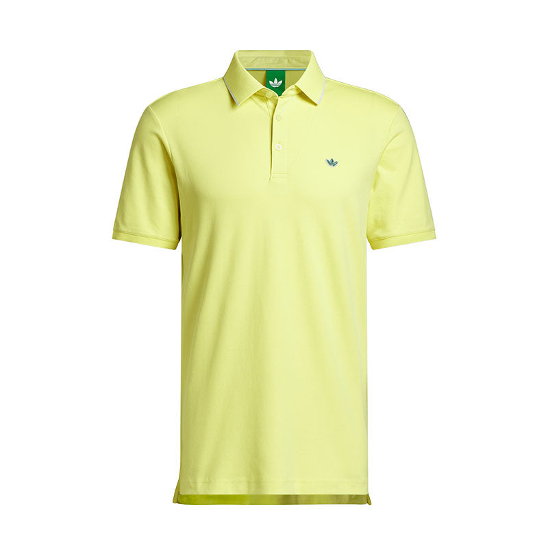 ADIDAS Originals Twistknit Trefoil Men's Polo (Pure Lemon)