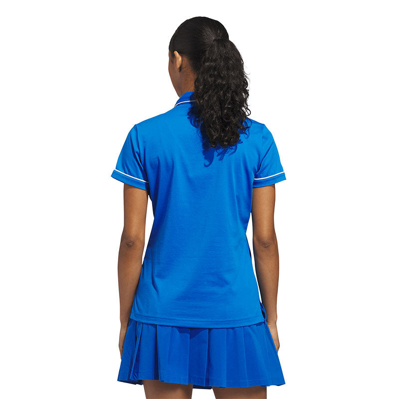 ADIDAS Originals Solid Women's Polo  (Bluebird)