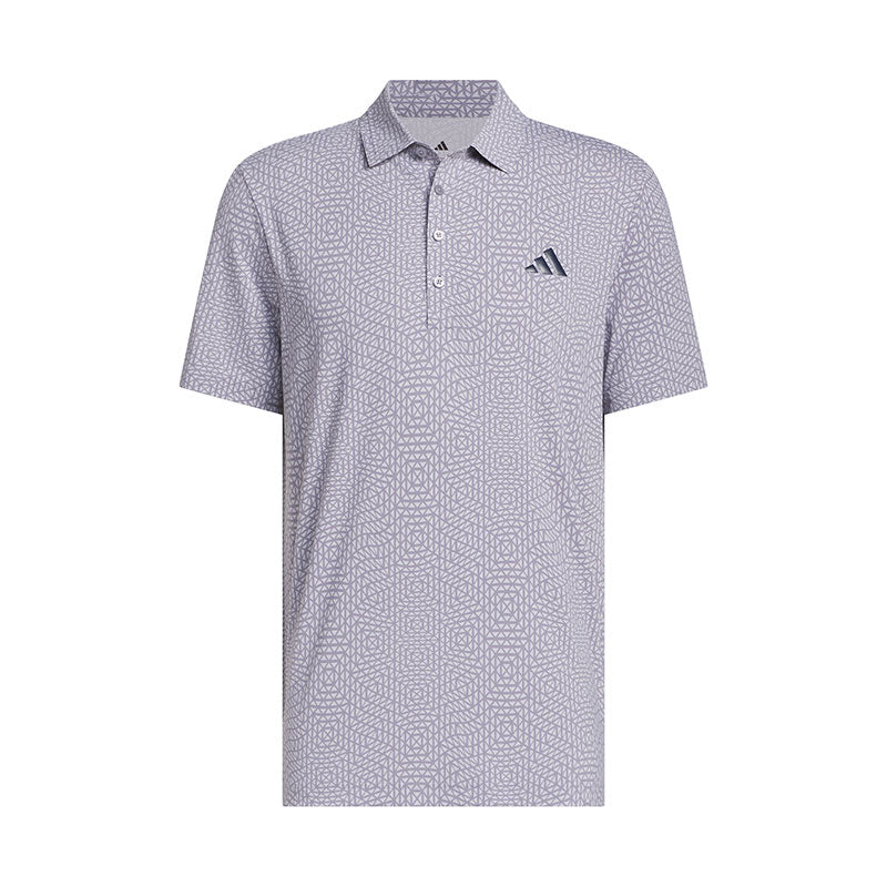 ADIDAS Ultimate365 Tour Cool Feeling Deco Men's Polo  (Slate/Glory Grey)