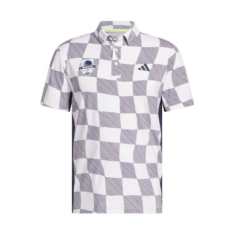 ADIDAS Climacool AOP Men's Polo (White)