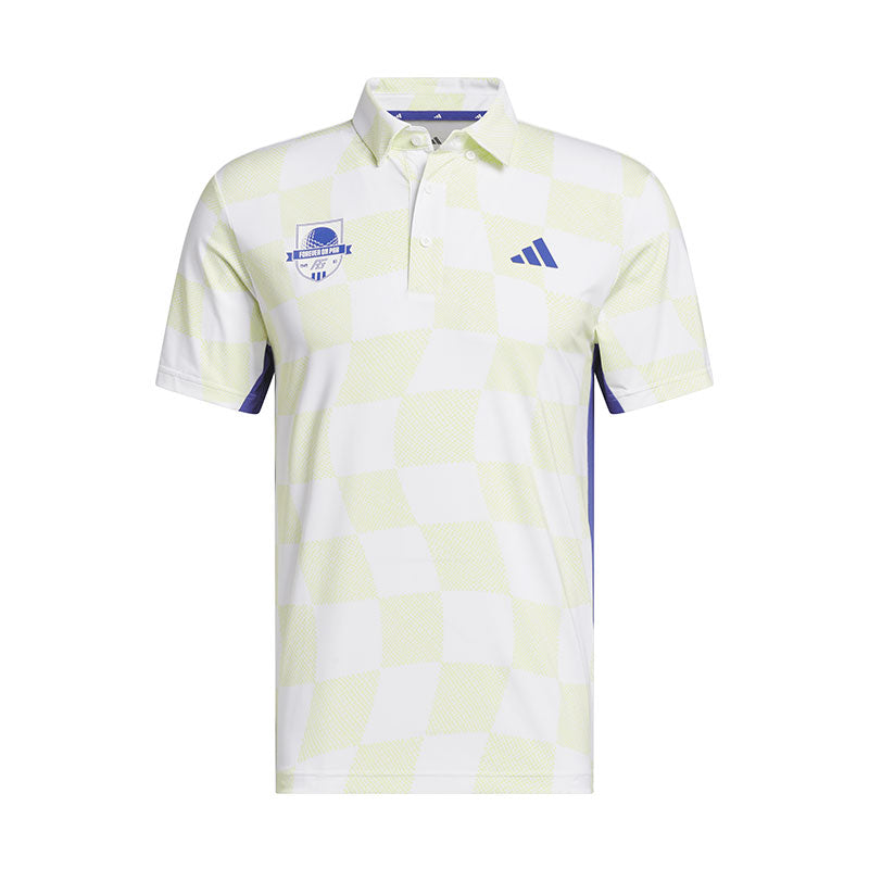 ADIDAS Climacool AOP Men's Polo (Yellow)