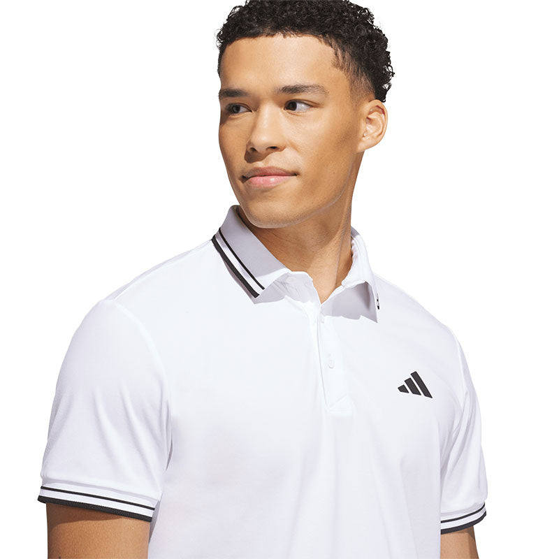 ADIDAS Climacool Knit Men's Polo (White)