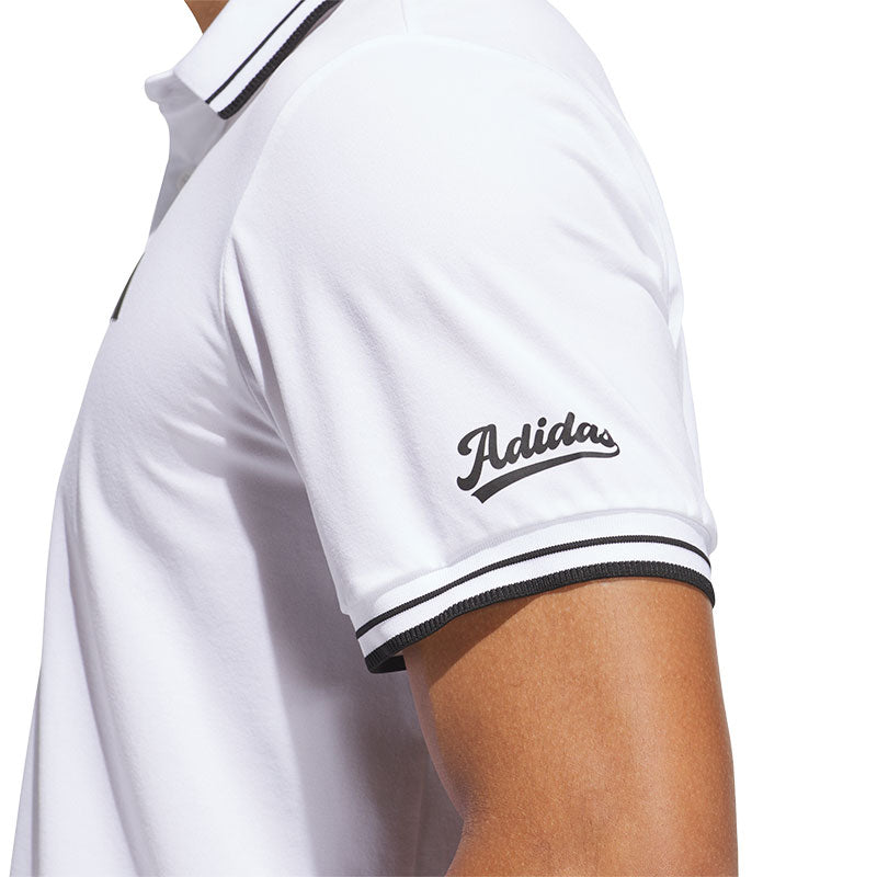 ADIDAS Climacool Knit Men's Polo (White)