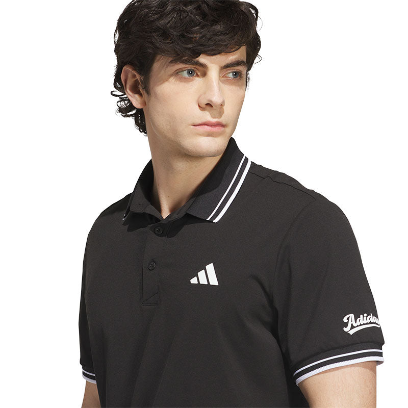 ADIDAS Climacool Knit Men's Polo (Black)