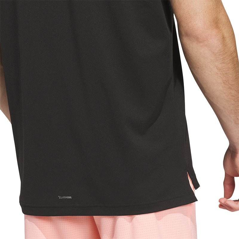 ADIDAS Climacool Knit Men's Polo (Black)