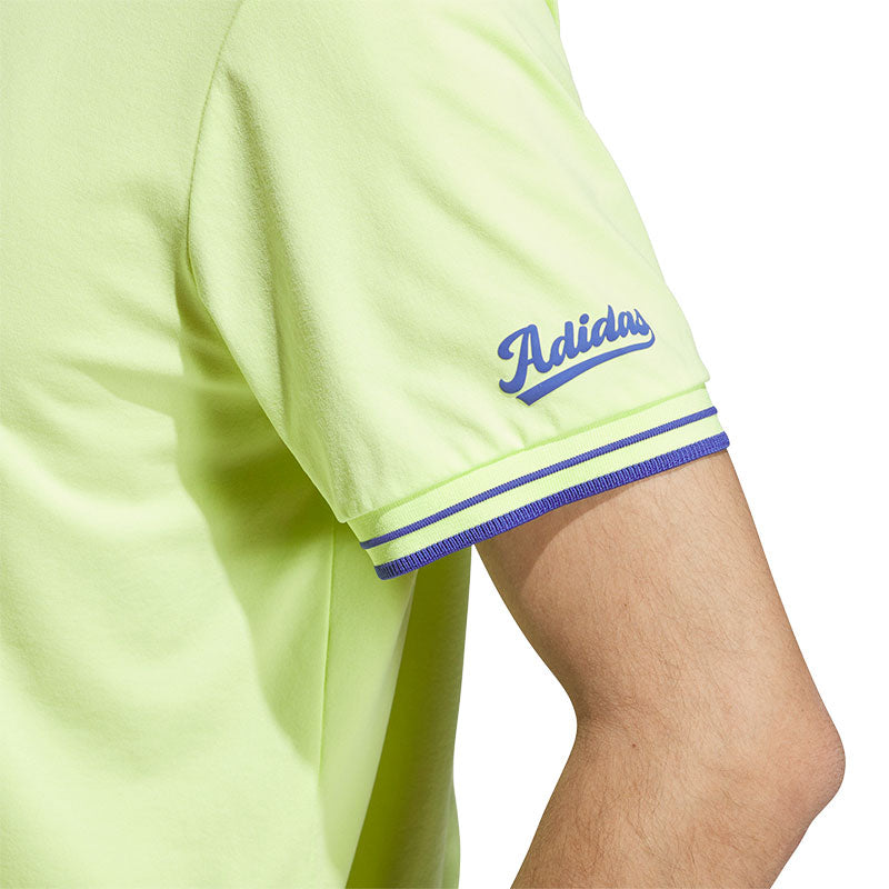 ADIDAS Climacool Knit Men's Polo (Lemon)