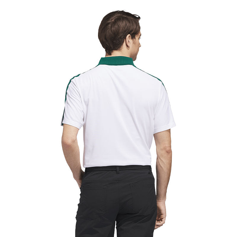 ADIDAS 3-Stripes Men's Polo (White)