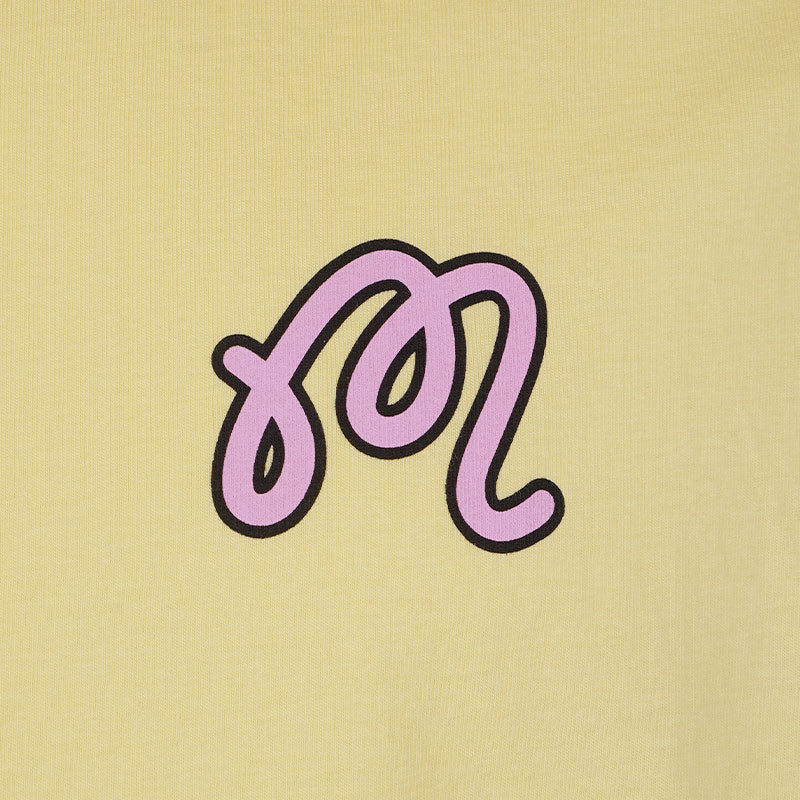 MALBON GOLF x Keith Haring Men's T-Shirt (Yellow)