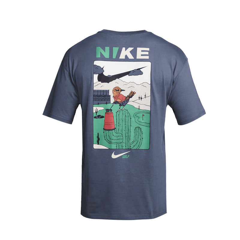 NIKE Max90 Men's Golf T-Shirt (Diffused Blue)