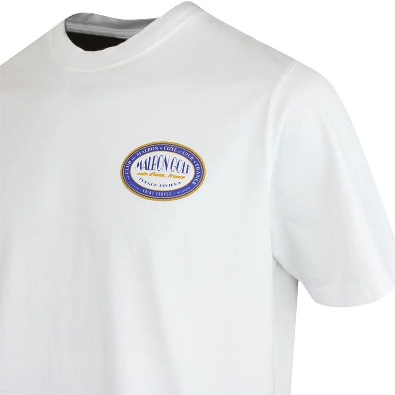 MALBON GOLF Matisse Men's T-Shirt (White)