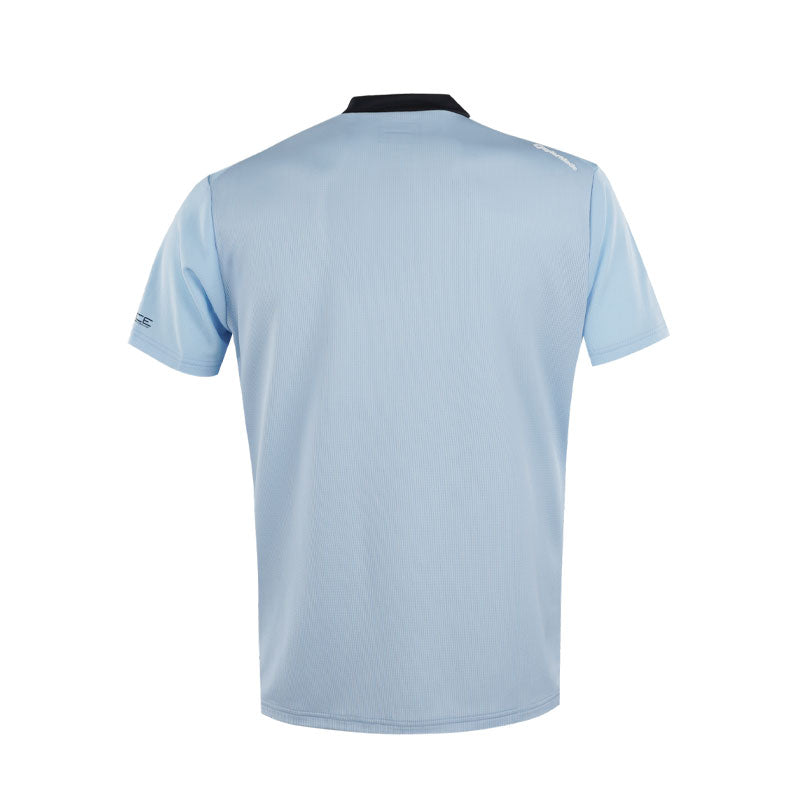 TAYLORMADE T-ICE T-AIR Logo Men's Polo (Chambray)