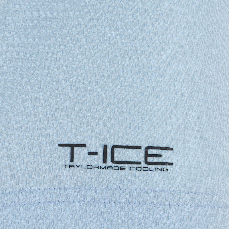 TAYLORMADE T-ICE T-AIR Logo Men's Polo (Chambray)