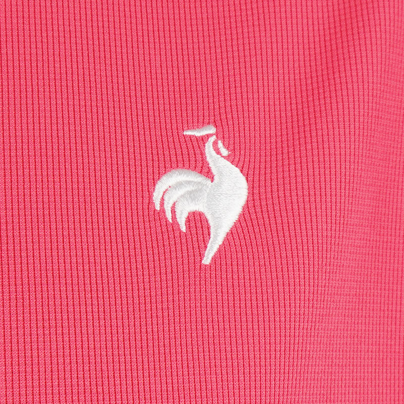 LE COQ SPORTIF GOLF Women's Mock Shirt (Pink)